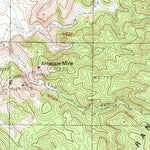 United States Geological Survey West Of Bellevue Peak, NV (1990, 24000-Scale) digital map