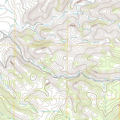 United States Geological Survey West Of Bellevue Peak, NV (2012, 24000-Scale) digital map