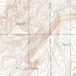 United States Geological Survey West Of Black Hills, CA (1987, 24000-Scale) digital map