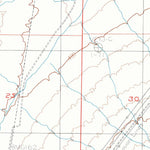 United States Geological Survey West Of Broadwell Mesa, CA (1985, 24000-Scale) digital map