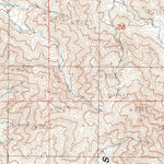 United States Geological Survey West Of Broadwell Mesa, CA (1985, 24000-Scale) digital map