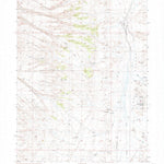 United States Geological Survey West Of Coffin Mountain, NV (1985, 24000-Scale) digital map