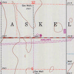 United States Geological Survey West Of Copeland, KS (1960, 24000-Scale) digital map
