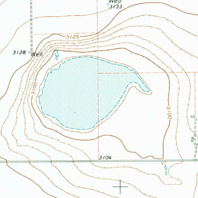 United States Geological Survey West Of Dick Moore Canyon, TX (1966, 24000-Scale) digital map