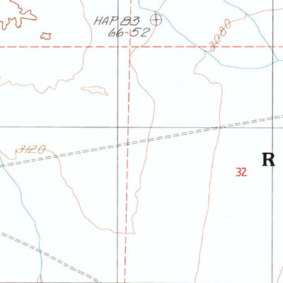 United States Geological Survey West Of Drinkwater Lake, CA (1986, 24000-Scale) digital map