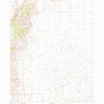 United States Geological Survey West Of Empire, NV (1990, 24000-Scale) digital map