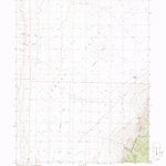 United States Geological Survey West Of Fagin Mountain, NV (1986, 24000-Scale) digital map