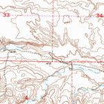 United States Geological Survey West Of Gerber, CA (1951, 24000-Scale) digital map