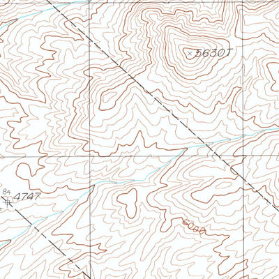 United States Geological Survey West Of Gold Mountain, NV-CA (1987, 24000-Scale) digital map