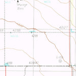 United States Geological Survey West Of Greasewood Mountain, AZ (1985, 24000-Scale) digital map