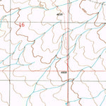 United States Geological Survey West Of Greasewood Mountain, AZ (1996, 24000-Scale) digital map
