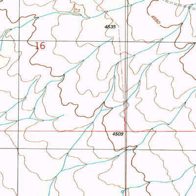 United States Geological Survey West Of Greasewood Mountain, AZ (1996, 24000-Scale) digital map