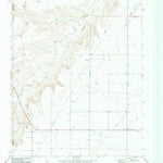 United States Geological Survey West Of Gruver, TX (1974, 24000-Scale) digital map