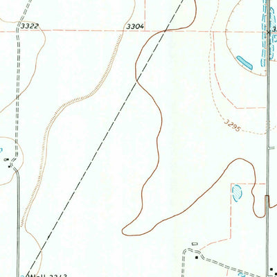 United States Geological Survey West Of Gruver, TX (1974, 24000-Scale) digital map