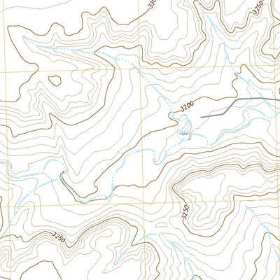 United States Geological Survey West of Gruver, TX (2022, 24000-Scale) digital map