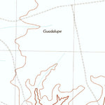 United States Geological Survey West Of Guadalupe Canyon, AZ (1985, 24000-Scale) digital map