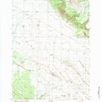 United States Geological Survey West Of Hampton, OR (1983, 24000-Scale) digital map