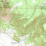 United States Geological Survey West Of Hampton, OR (1983, 24000-Scale) digital map