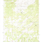 United States Geological Survey West Of Huntoon Spring, CA-NV (1988, 24000-Scale) digital map