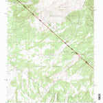 United States Geological Survey West Of Huntoon Spring, CA-NV (1994, 24000-Scale) digital map