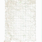 United States Geological Survey West Of Ideal, SD (1982, 24000-Scale) digital map