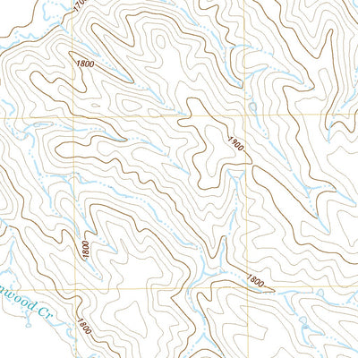 United States Geological Survey West of Ideal, SD (2021, 24000-Scale) digital map