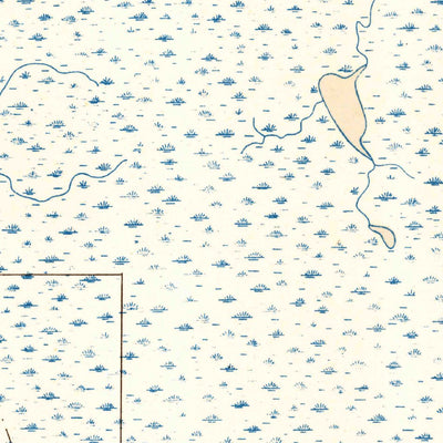 United States Geological Survey West Of Johnson Bayou, LA-TX (1946, 31680-Scale) digital map