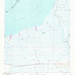 United States Geological Survey West Of Johnson Bayou, LA-TX (1957, 24000-Scale) digital map