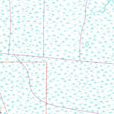 United States Geological Survey West Of Johnson Bayou, LA-TX (1957, 24000-Scale) digital map
