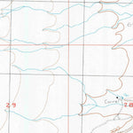 United States Geological Survey West Of Juniper Mine, CA-NV (1984, 24000-Scale) digital map