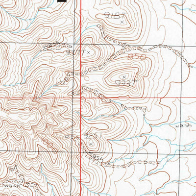 United States Geological Survey West Of Juniper Mine, CA-NV (1984, 24000-Scale) digital map