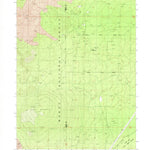 United States Geological Survey West Of Kephart, CA (1988, 24000-Scale) digital map