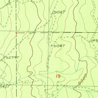 United States Geological Survey West Of Kephart, CA (1988, 24000-Scale) digital map