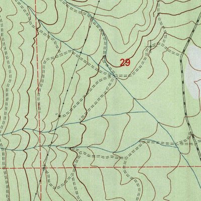 United States Geological Survey West Of Kephart, CA (1993, 24000-Scale) digital map