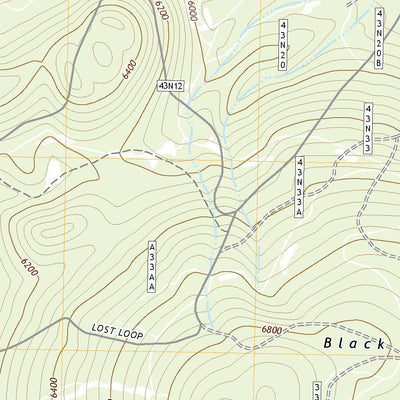 United States Geological Survey West of Kephart, CA (2022, 24000-Scale) digital map