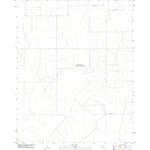 United States Geological Survey West Of Kerrick, TX (2012, 24000-Scale) digital map
