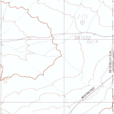 United States Geological Survey West Of Leach Spring, CA (1984, 24000-Scale) digital map