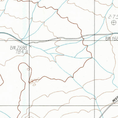 United States Geological Survey West Of Leach Spring, CA (1996, 24000-Scale) digital map