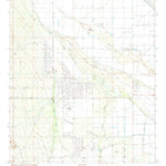 United States Geological Survey West Of Marana, AZ (1989, 24000-Scale) digital map