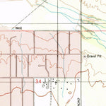 United States Geological Survey West Of Marana, AZ (1996, 24000-Scale) digital map