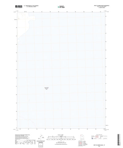United States Geological Survey West of Miners Basin, UT (2023, 24000-Scale) digital map