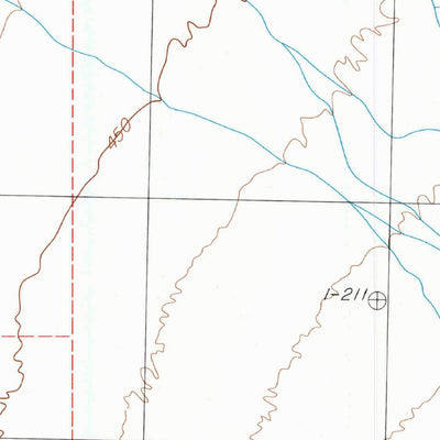 United States Geological Survey West Of Mohawk Spring, CA (1985, 24000-Scale) digital map
