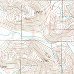 United States Geological Survey West Of Mohawk Spring, CA (1985, 24000-Scale) digital map