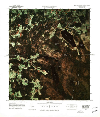 United States Geological Survey West Of Norton Point Of Entry, VT (1978, 25000-Scale) digital map
