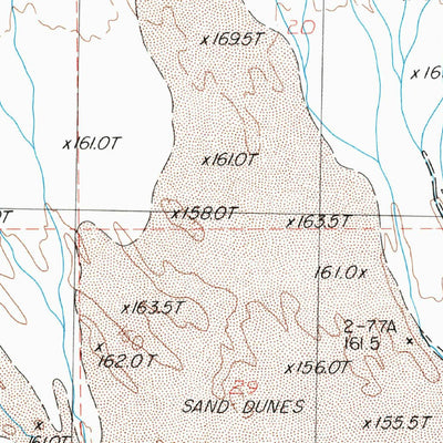 United States Geological Survey West Of Palen Pass, CA (1983, 24000-Scale) digital map