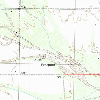 United States Geological Survey West Of Palo Verde Peak, CA (1988, 24000-Scale) digital map