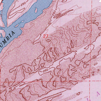 United States Geological Survey West Of Paterson, WA-OR (1962, 24000-Scale) digital map