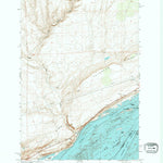 United States Geological Survey West Of Paterson, WA-OR (1993, 24000-Scale) digital map