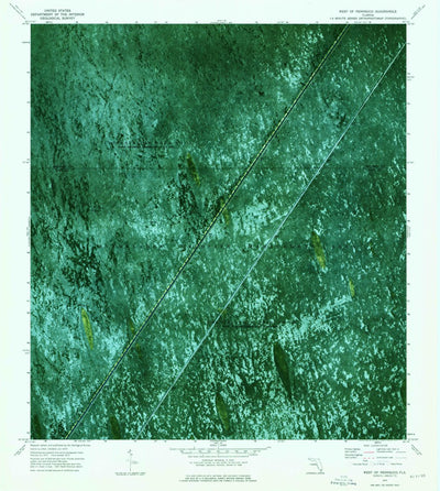 United States Geological Survey West Of Pennsuco, FL (1973, 24000-Scale) digital map