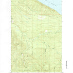 United States Geological Survey West Of Pysht, WA (1984, 24000-Scale) digital map